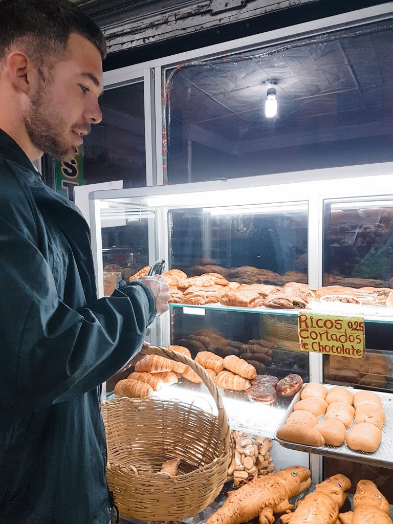 Endless tasty (and cheap) options at your local panaderia