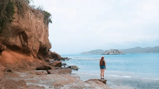 One of the pretty beaches near Los Frailes Beach