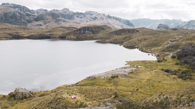 Laguna Toreadora in Cajas National Park