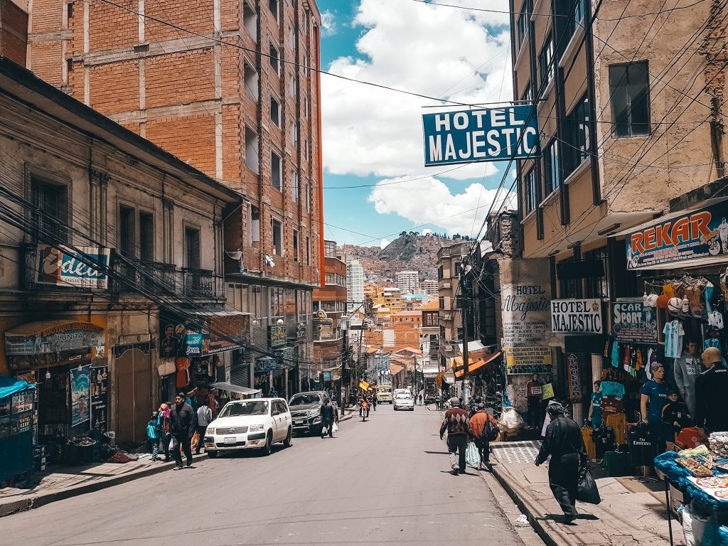 Hotels and Hostels are in no shortage in La Paz