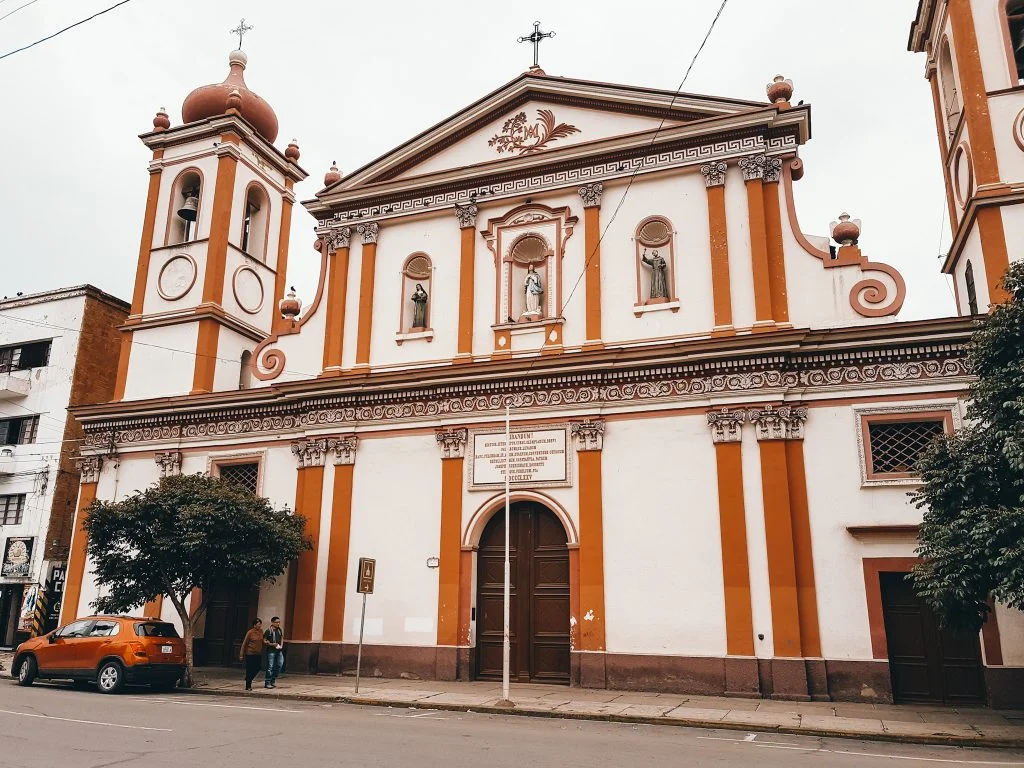 You'll see some really beautiful architecture when exploring Cochabamba
