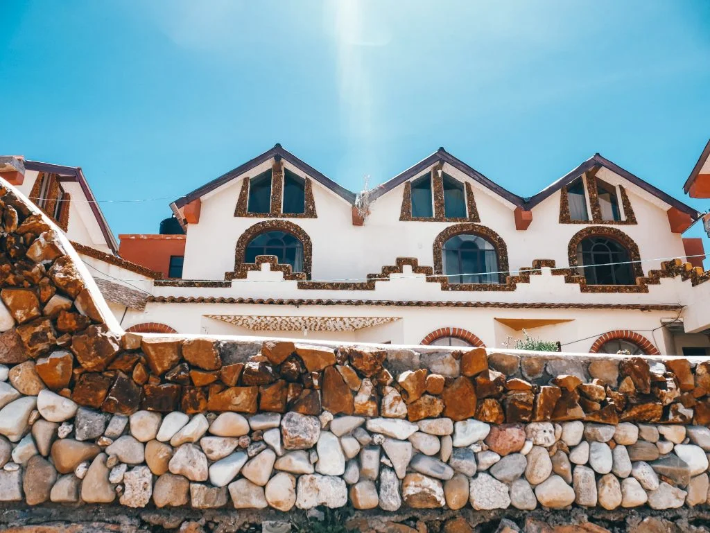 A hotel on Isla del Sol