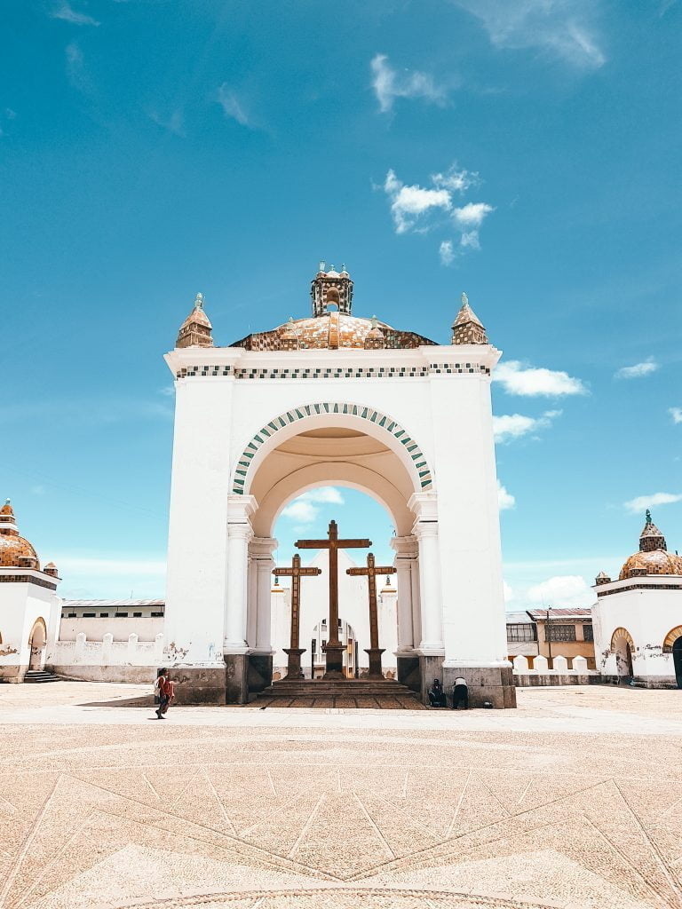 The beautiful Basilica of Our Lady of Copacabana