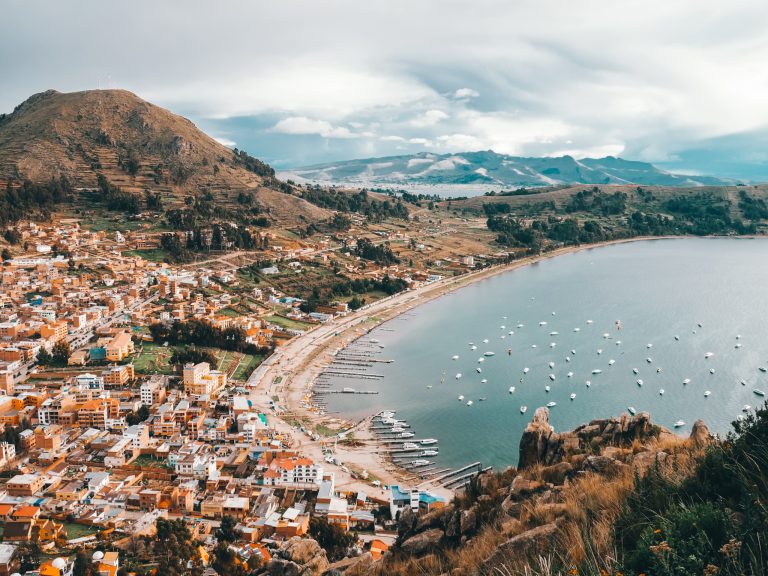 Cerro Calvario: Sunset Above Copacabana