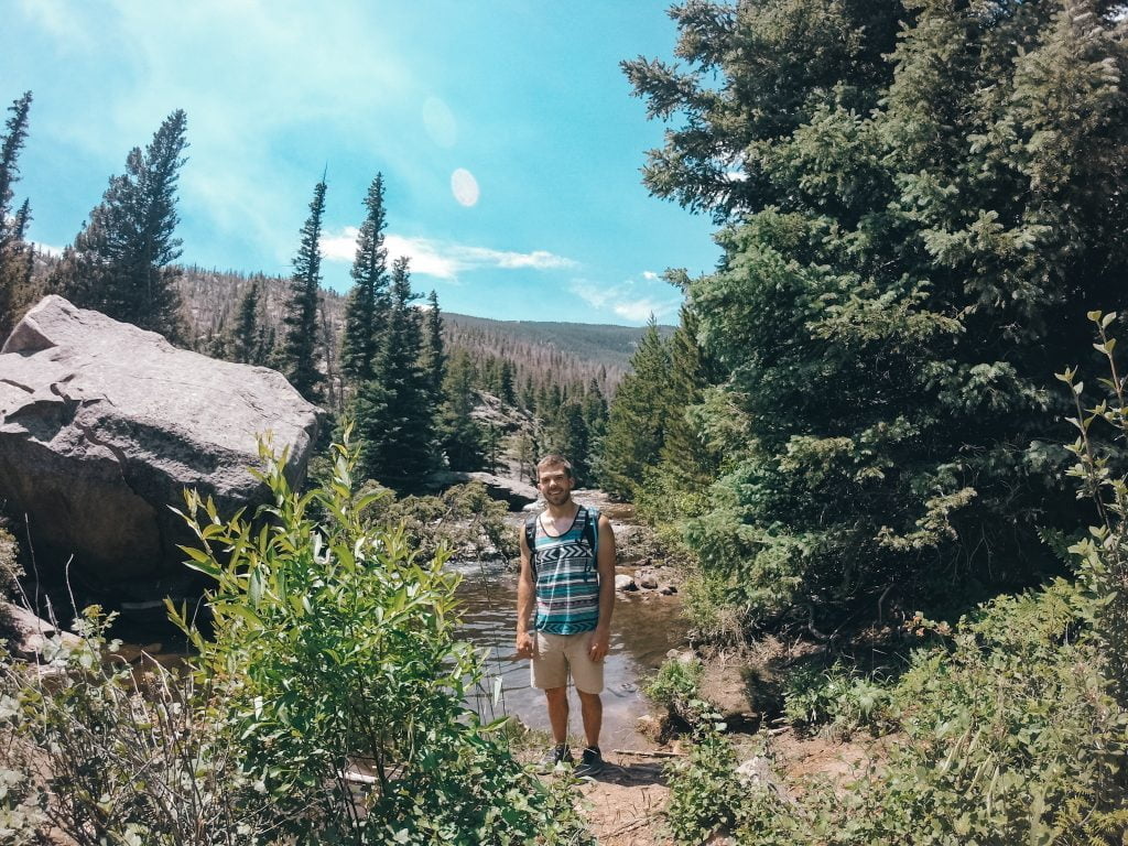 Fern Lake Trail follows a beautiful river