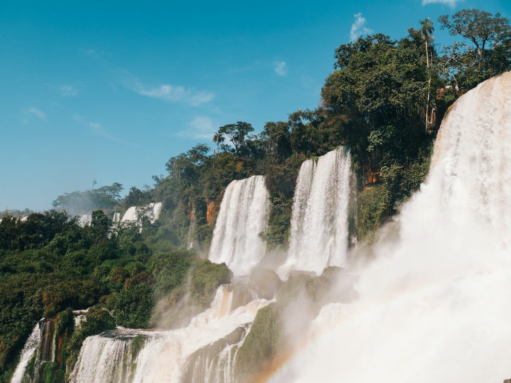 The many falls that make up Iguazú are truly stunning