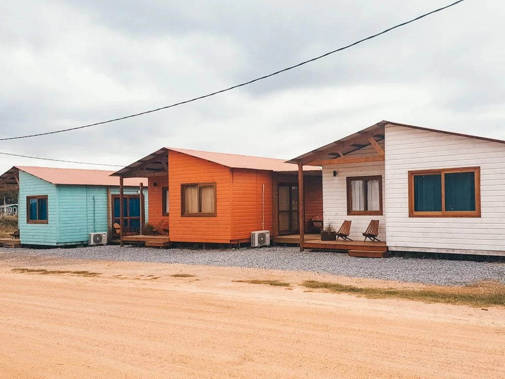 Most of the streets in town are sandy