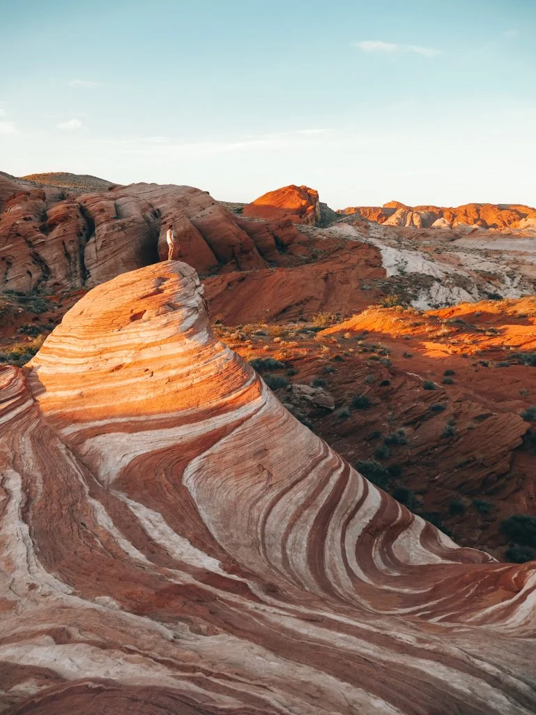 Sunrise at the Fire Wave