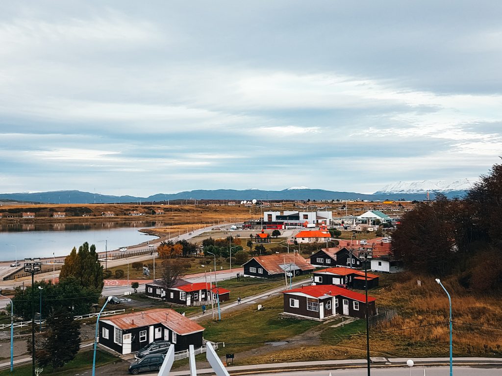 Little houses near our Airbnb in Ushuaia