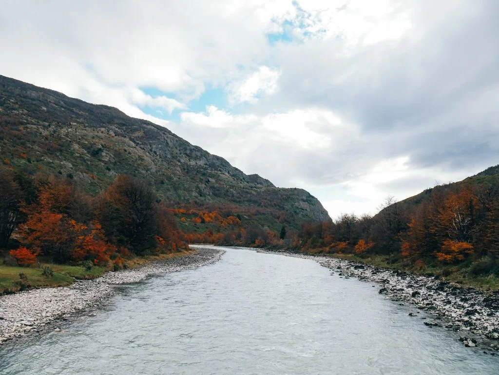 Fly fishing the rivers is a popular activity in Puerto Natales