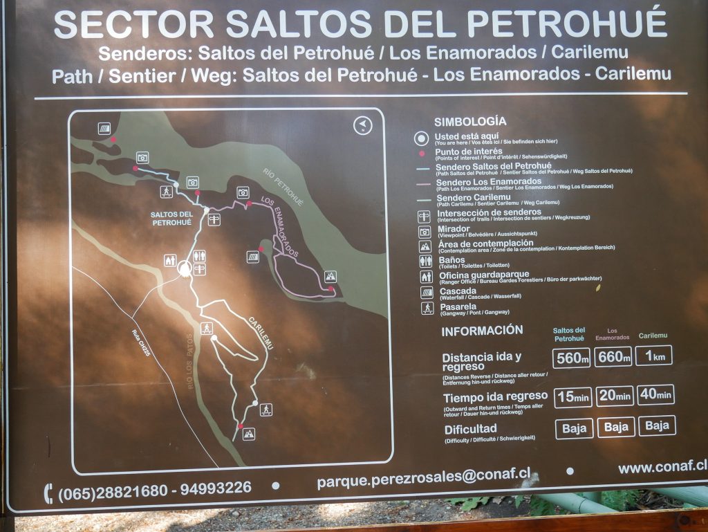 Saltos del Petrohué park info