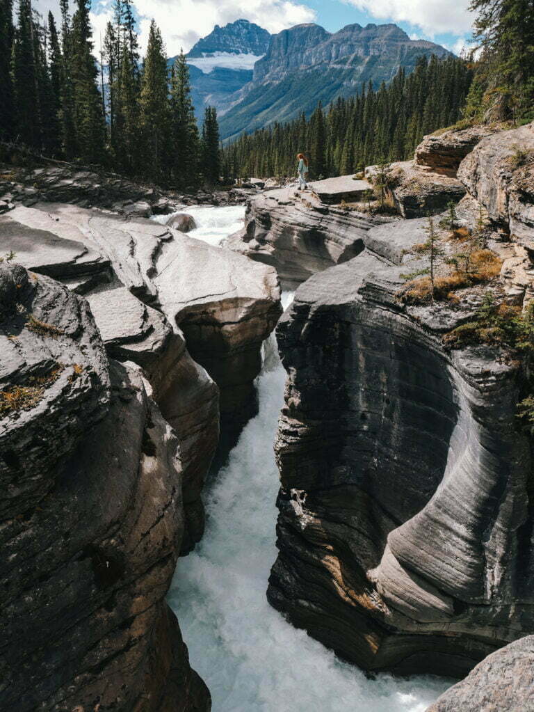 Mistaya Canyon – Banff National Park - Compasses & Quests