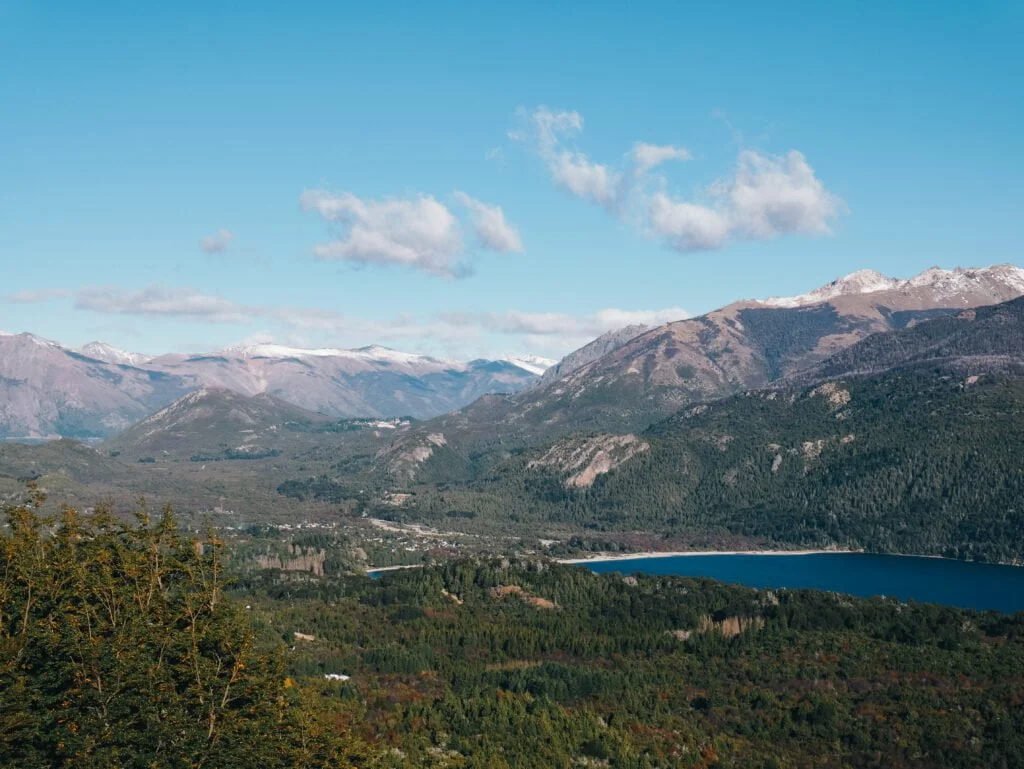 Bariloche sits tucked among the mountains on the shores of Lago Nahuel Huapi