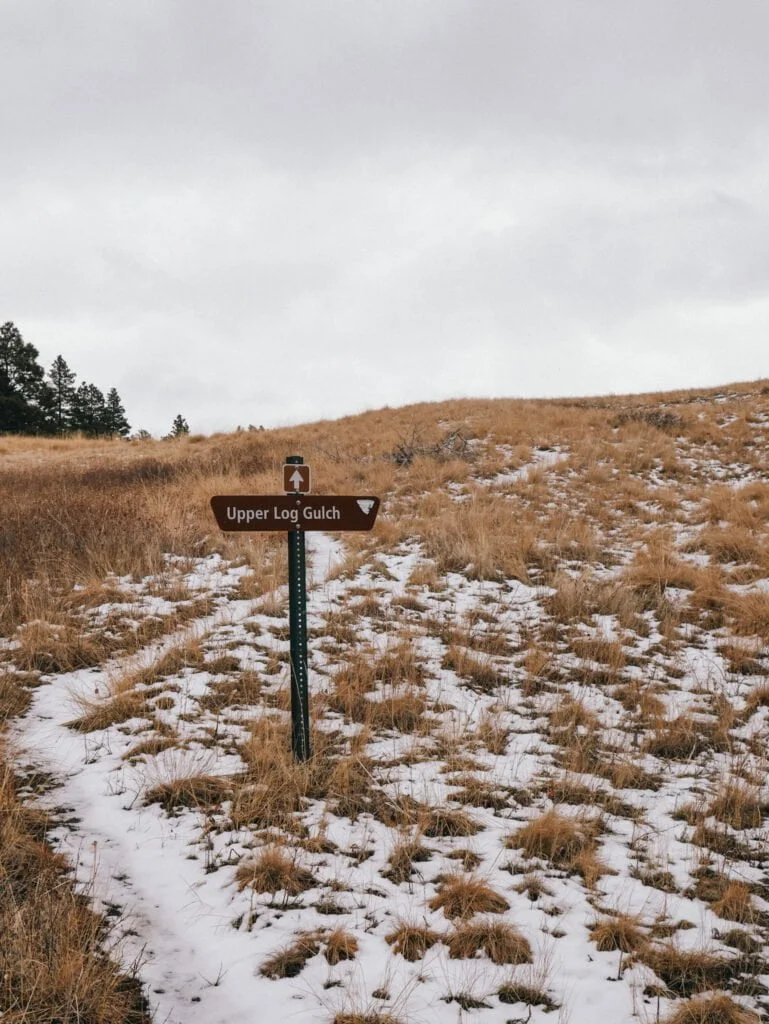 The trails are well-marked