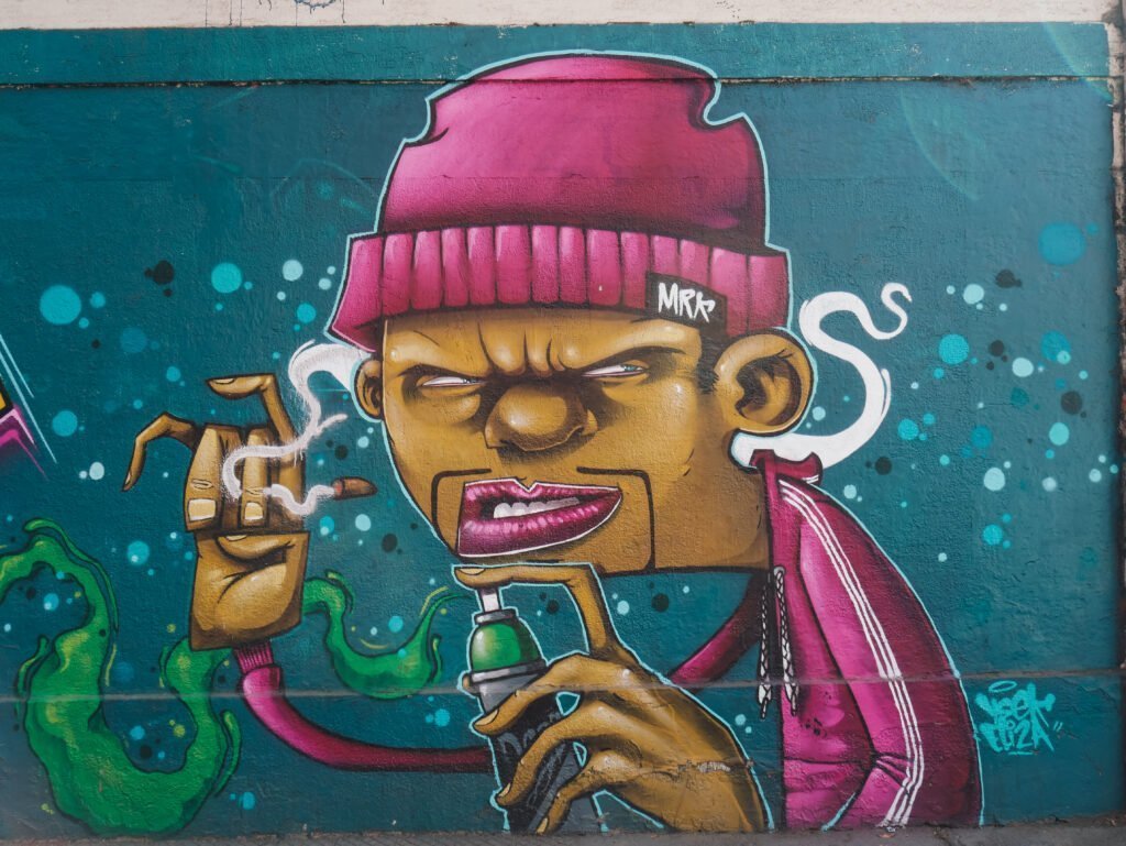 Santiago street art