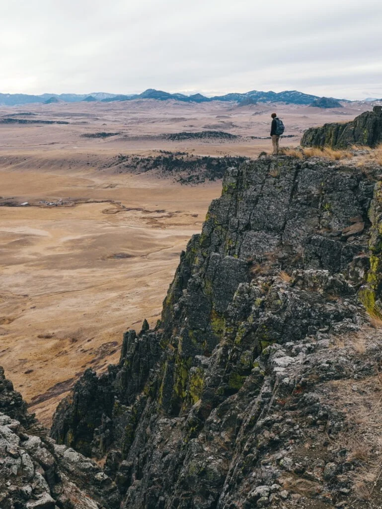 Sweeping views from on top