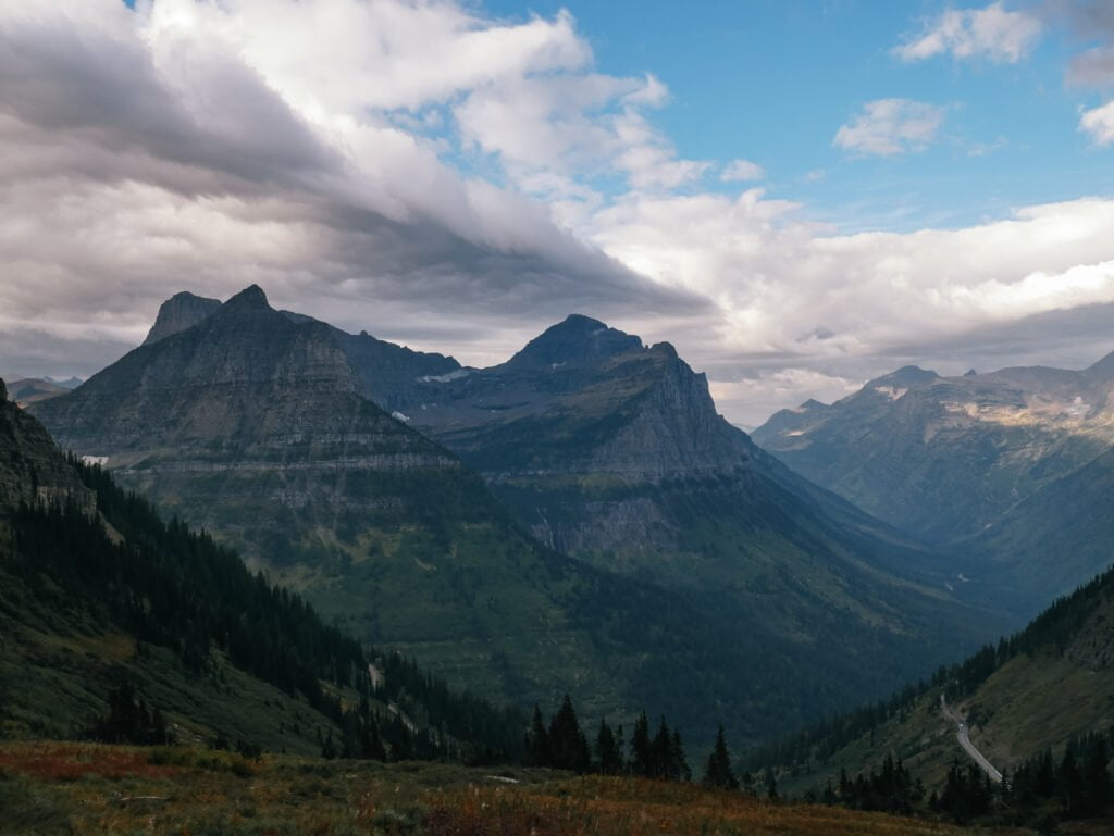 Amazing views from the Highline Trail