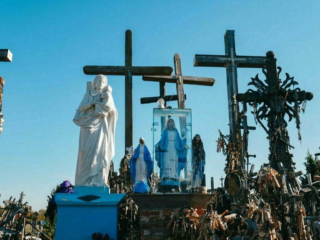 There aren't just crosses atop the Hill of Crosses