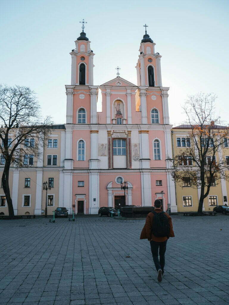 The main square in old town