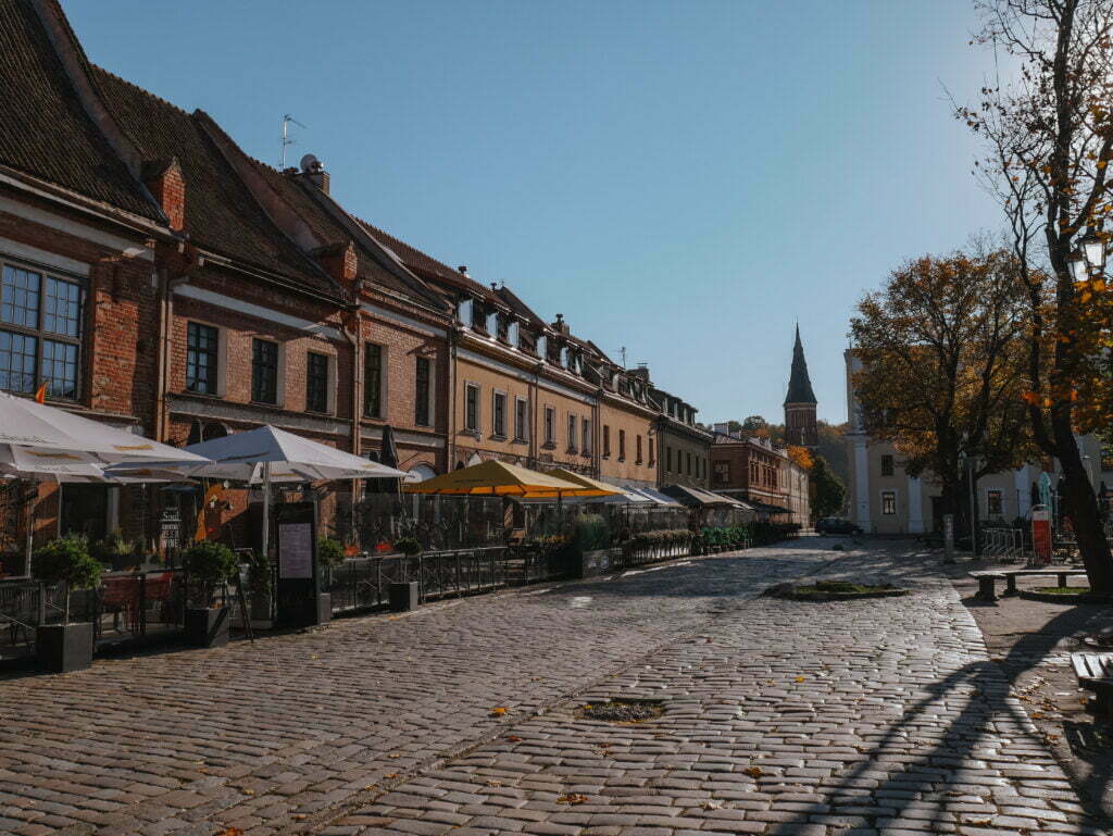 Kaunas is a lovely place to explore on foot