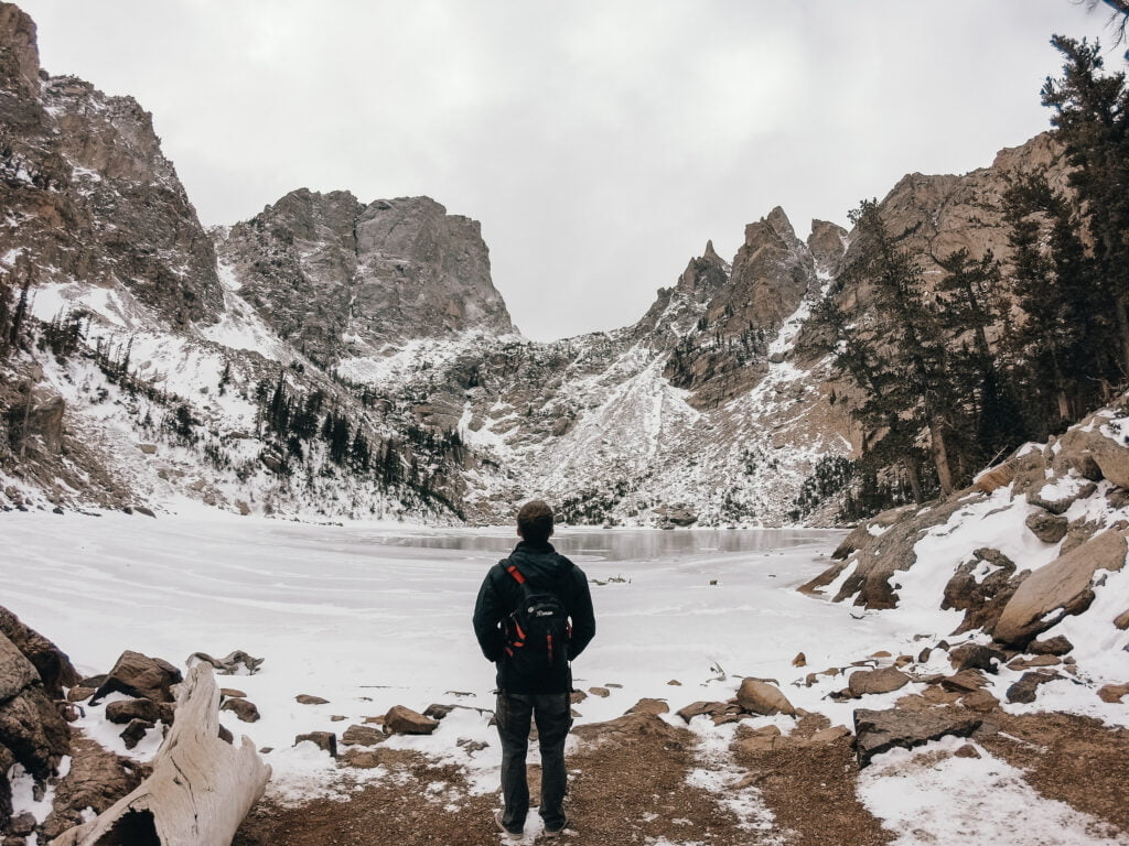 Some national parks have some incredible winter scenery! Rocky Mountain National Park