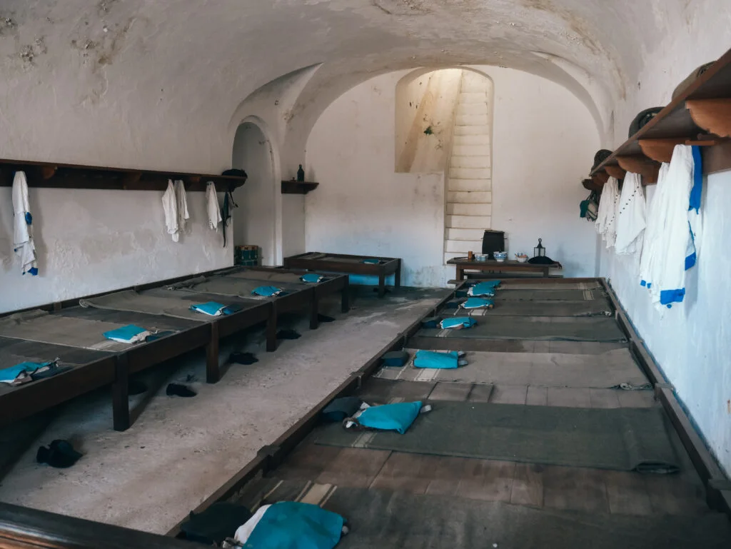 Old living quarters at Castillo San Cristóbal