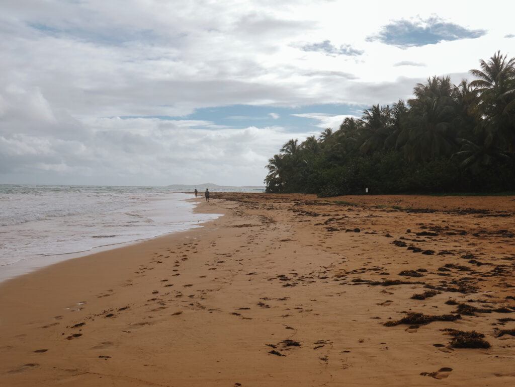 You'll find more secluded beaches further outside the built up areas in Luquillo