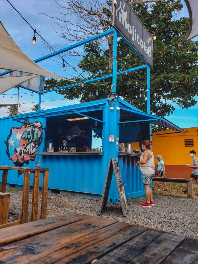 Mojito Lab - one of the cocktail kiosks