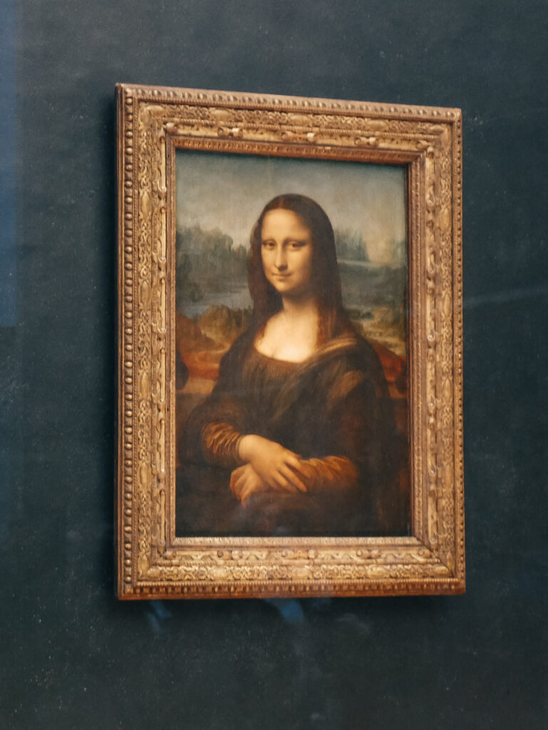 The iconic Mona Lisa