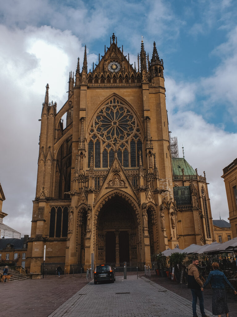 The stunning Metz Cathedral