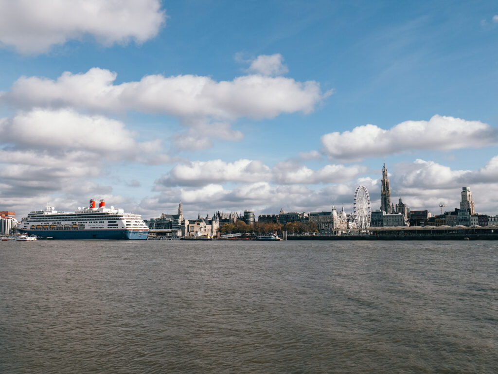 Views of Antwerp from the Maritime Park