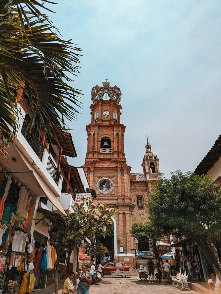 Parroquia de Nuestra Señora de Guadalupe is perhaps the most famous Puerto Vallarta landmark