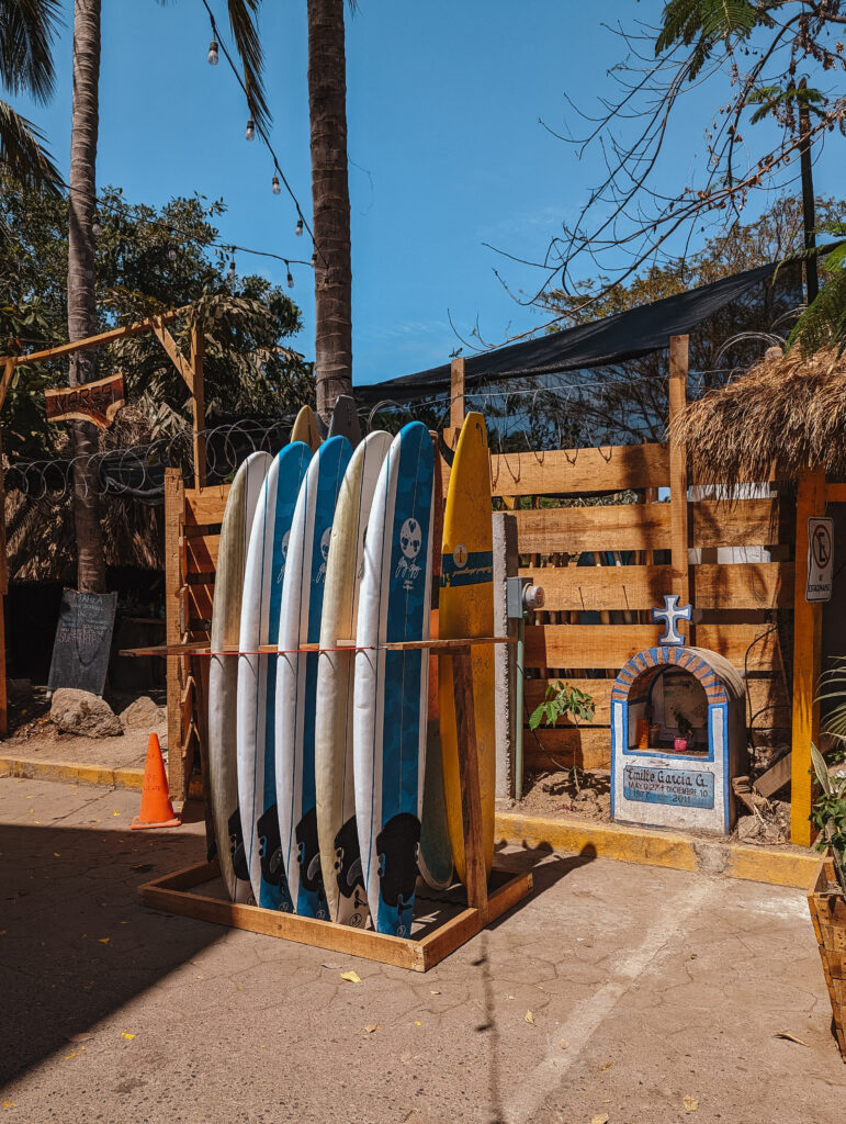 Surf Boards in Sayulita