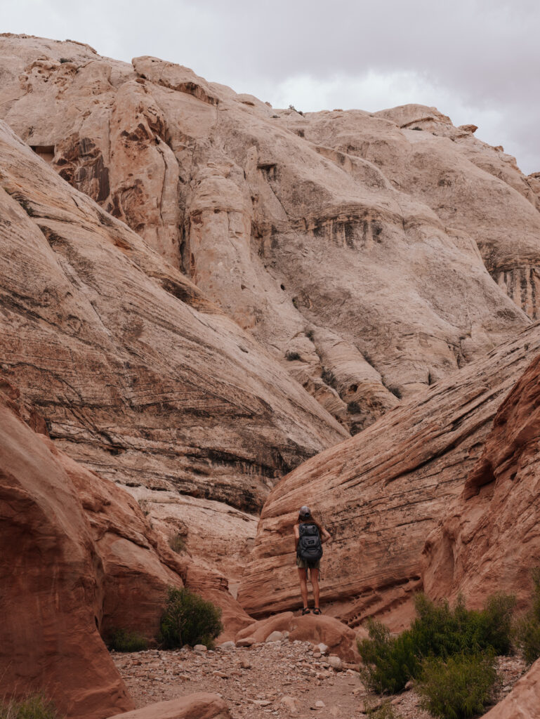 The cliffs of Bell Canyon