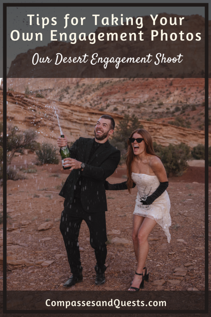 Desert Engagement Shoot Pin