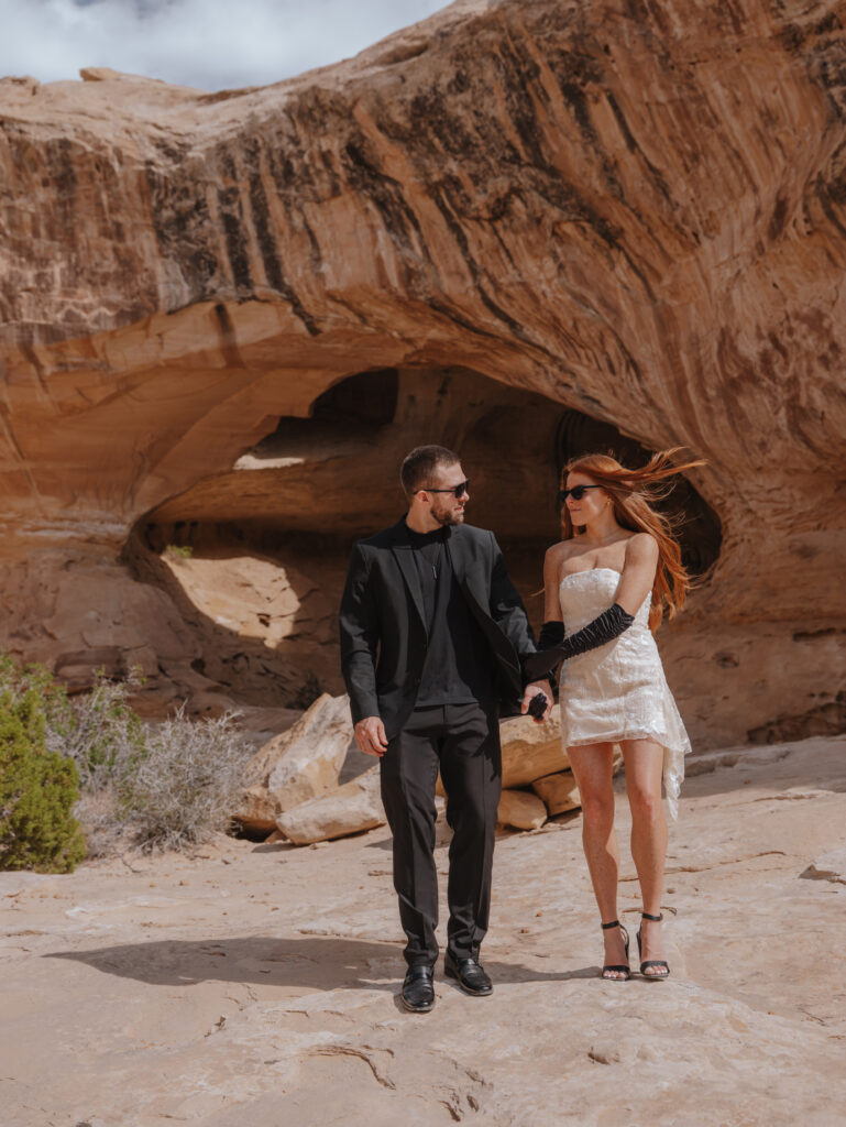 Desert engagement shoot