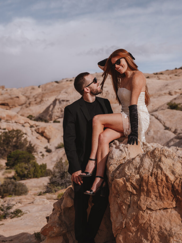 Desert engagement shoot