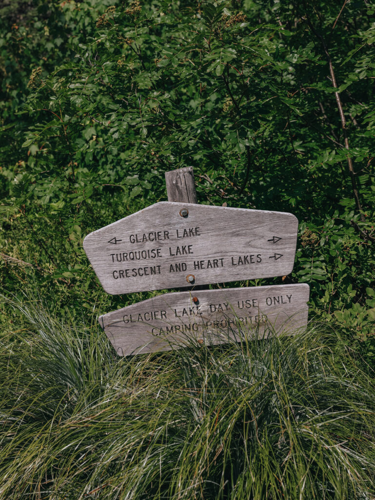 Trail signage