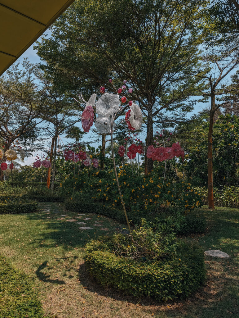 There are unique art installations all over Sentosa