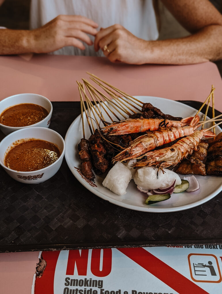 Some satays from Satay By The Bay