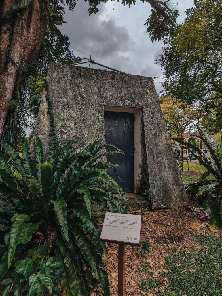 Remnants of Fort Canning