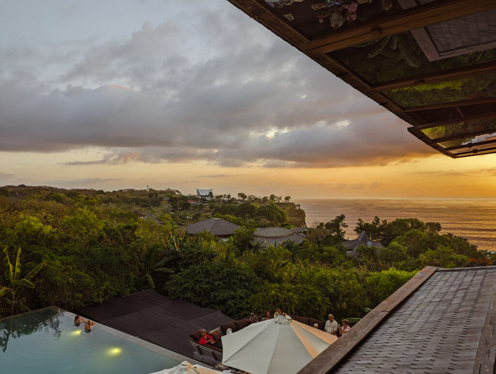 Sunset from Mana Uluwatu