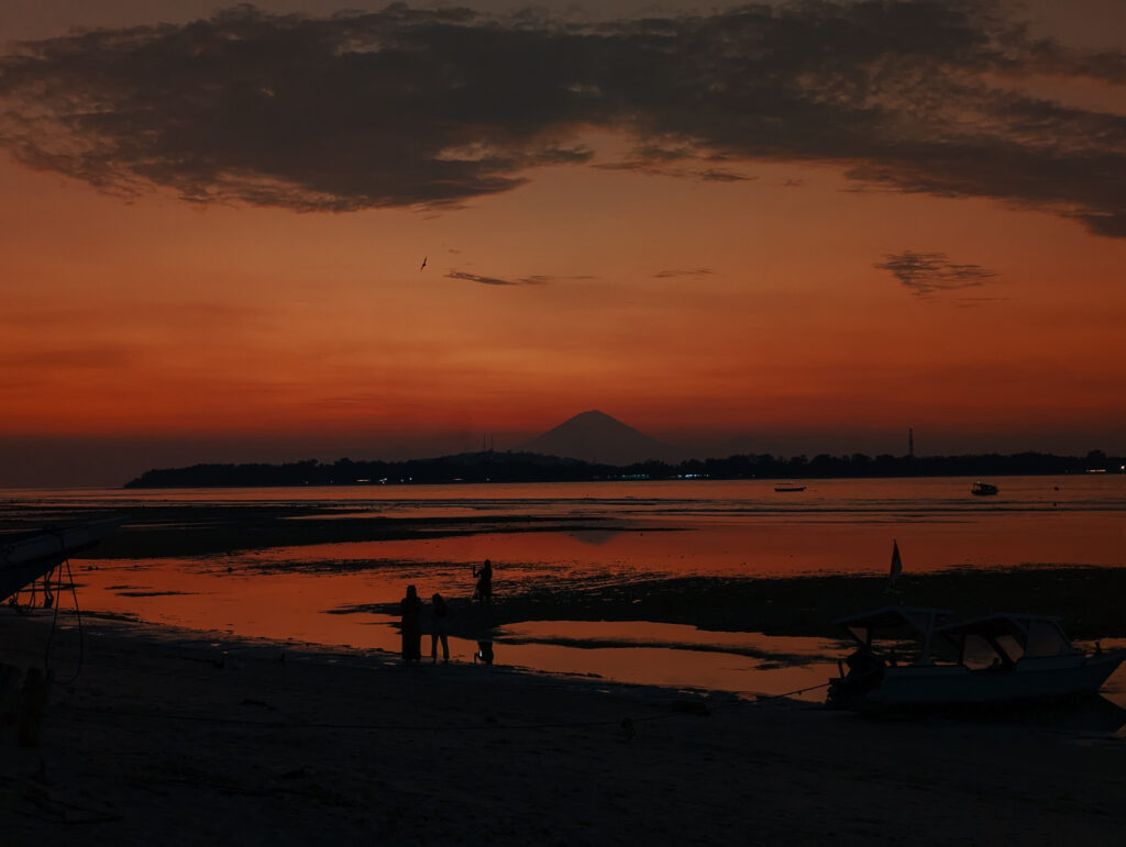 Sunset from Gili Air