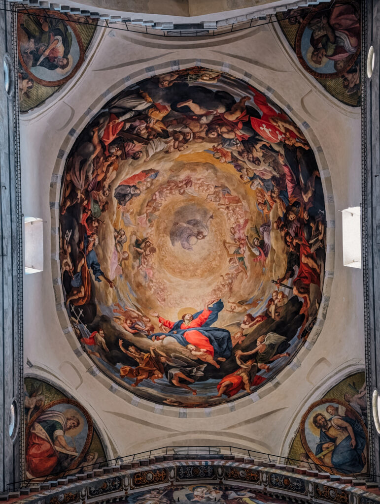 Inside the Cattedrale di Pisa