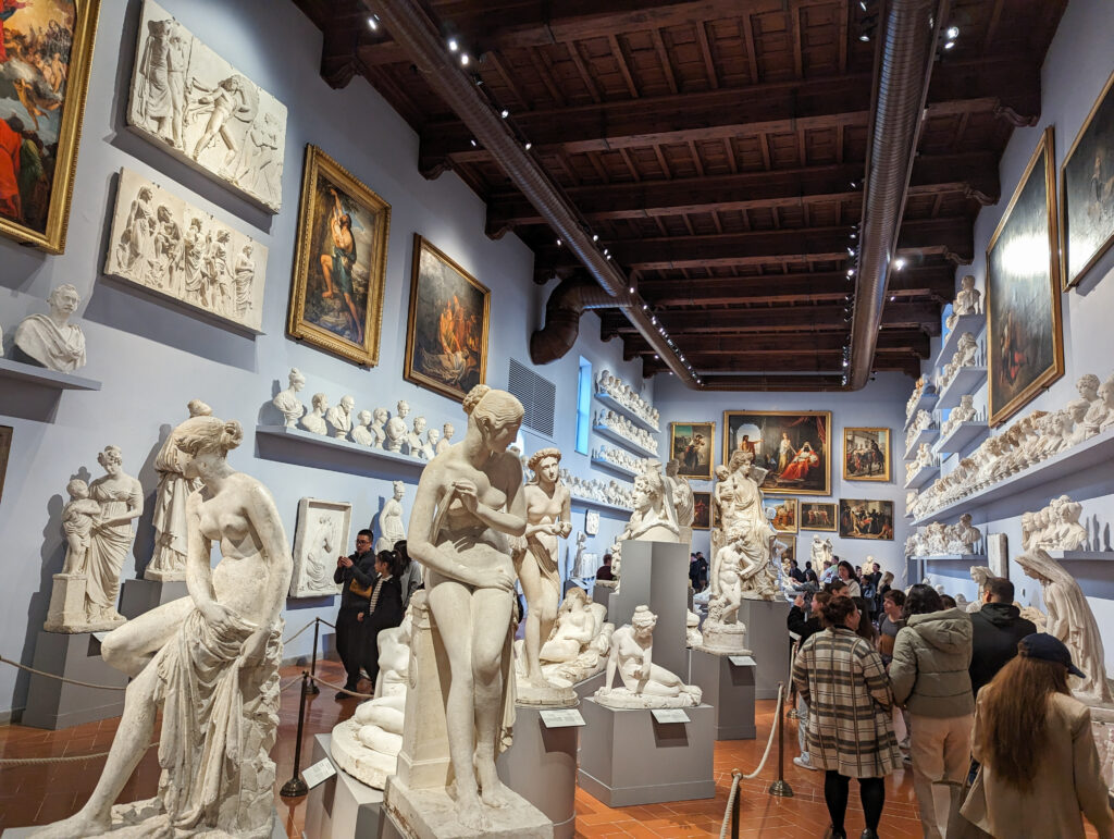 Plaster Molds in the museum