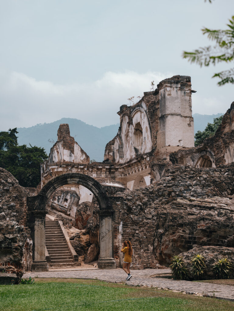 The Convento de la Recolección church entrance