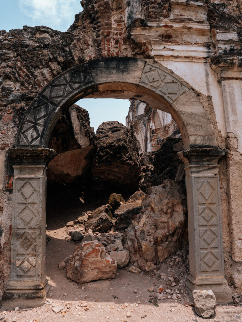 An old arch in the church