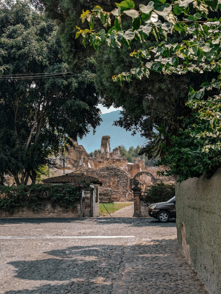 The entrance to Convento de la Recolección