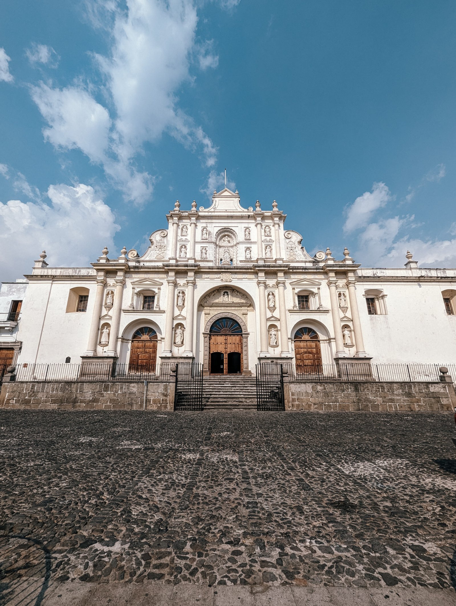 One of the many historic churches in Antigua