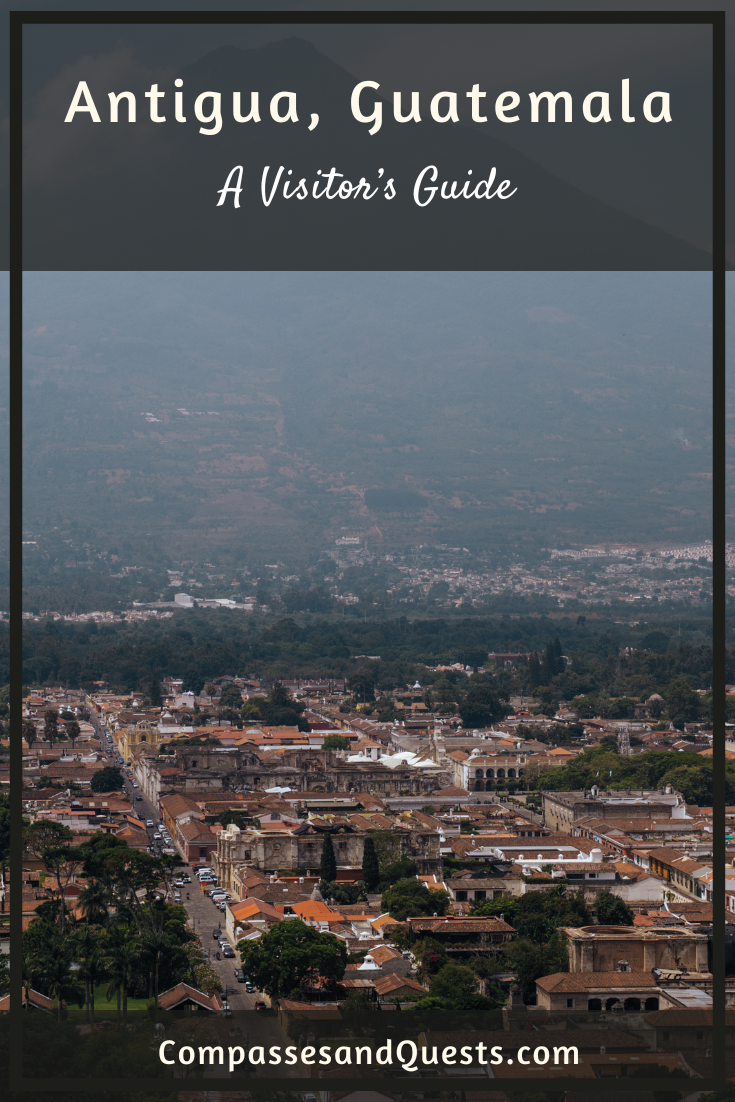 Antigua City Guide Pin